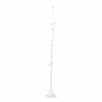 Suport Baza Baloane pentru 11 Baloane Inaltime 100 cm Alb Suport pentru aranjamente din baloane, inaltime 100 cm, include baza alba rotunda cu element in forma de inima si tije din plastic pentru 11 baloane de diferite inaltimi.