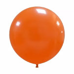 balon latex jumbo portocaliu 50 cm Balon din latex de dimensiuni mari, 50 cm, forma rotunda, culoare portocaliu vibrant, ideal pentru aranjamente pline de energie, ghirlande organice, petreceri tropicale sau de Halloween.