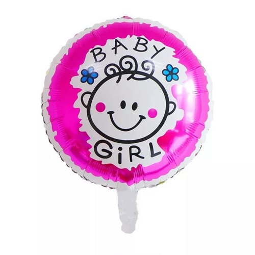 BALON FOLIE BABY GIRL - 45 CM