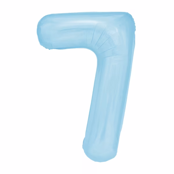 baloane folie cifre bleu 100 cm Set de baloane din folie metalizata in forma de cifre de la 0 la 9, de culoare bleu pastel, cu dimensiunea gigant de 100 cm, potrivite pentru umflare cu heliu.