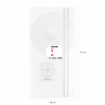 Suport de Masa pentru Baloane Accesoriu Decorativ Plastic 70 cm Transparent Suport transparent pentru masa destinat aranjamentelor din baloane, inaltime 70 cm, compus din baza, tije din plastic si cupa superioara, asamblare usoara.
