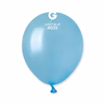 Set 100 Baloane Latex Bleu Sidefat Metalizat 13 cm, Cod 035 Pachet 100 baloane latex bleu sidefat metalizat 13 cm Gemar cod 035 pentru decoratiuni botez si petreceri.
