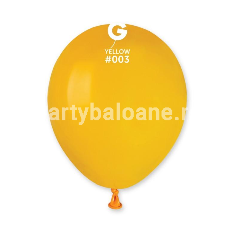100 BALOANE GALBEN INCHIS 13 CM COD 003