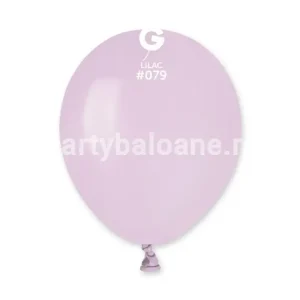 100 BALOANE LILA 13 CM COD 079