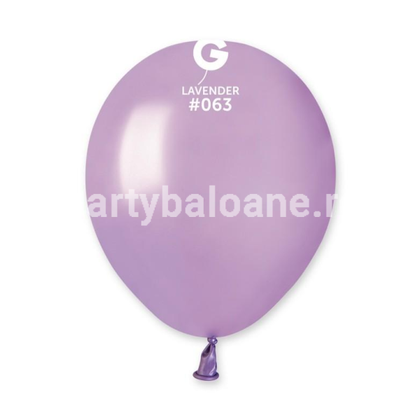 100 BALOANE MOV METALIZAT 13 CM COD 063