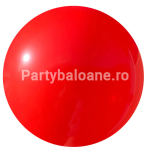 100 BALOANE ROSU 13 CM COD 005 - imagine 2