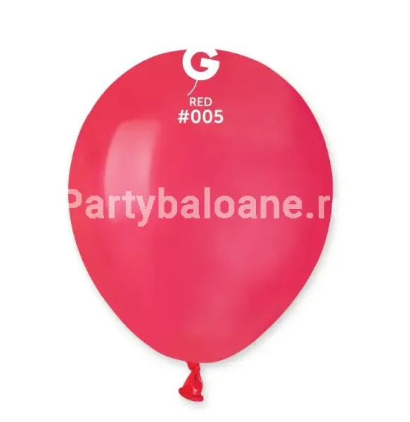 100 BALOANE ROSU 13 CM COD 005
