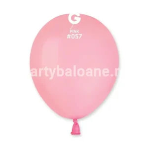 100 BALOANE ROZ 13 CM COD 057