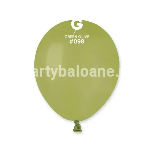 100 BALOANE VERDE 13 CM COD 098