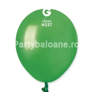 100 BALOANE VERDE METALIZAT 13 CM COD 037