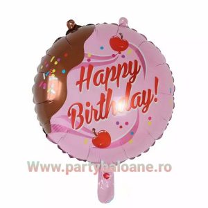BALON FOLIE HAPPY BIRTHDAY 45 CM
