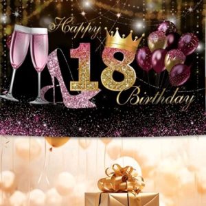 BACKGROUND TEXTIL PENTRU ARANJAMENT ARCADA HAPPY BIRTHDAY MAJORAT COD 190