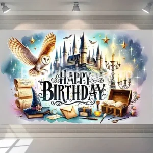BACKGROUND TEXTIL PENTRU ARANJAMENT ARCADA HARRY POTTER - COD 473