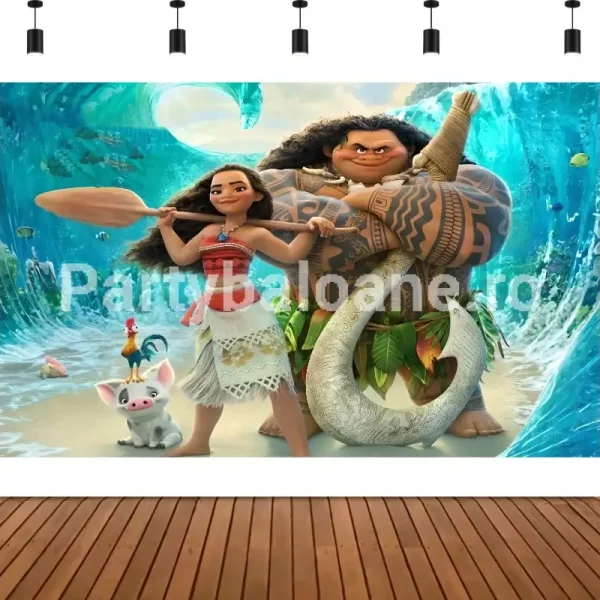 BACKGROUND TEXTIL PENTRU ARANJAMENT ARCADA - MOANA COD 489B
