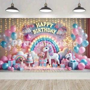 BACKGROUND TEXTIL PENTRU ARANJAMENT HAPPY BIRTHDAY - COD 546