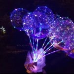 BALON BOBO CU INSTALATIE MULTICOLORATA LED PE BATERII - imagine 5