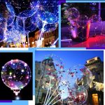 BALON BOBO CU INSTALATIE MULTICOLORATA LED PE BATERII - imagine 8