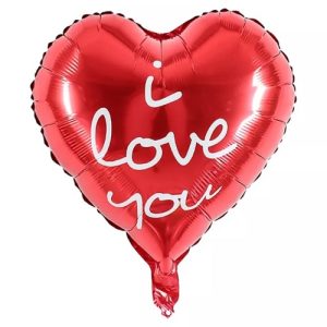 BALON FOLIE INIMA - I LOVE YOU 45 CM