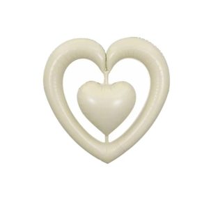 BALON FOLIE INIMA WHITE SAND - 102x98 CM