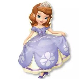 BALON FOLIE MINI FIGURINA PRINTESA SOFIA 30 CM