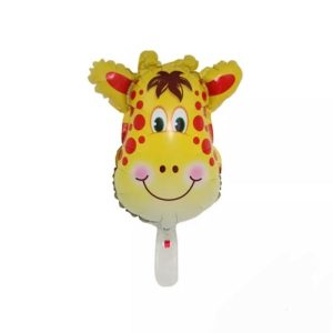 BALON FOLIE MINI FIGURINA SAFARI GIRAFA 35 CM