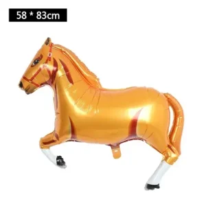 BALON FOLIE PERSONAJ CAL DE CURSE MARO DESCHIS 82 CM