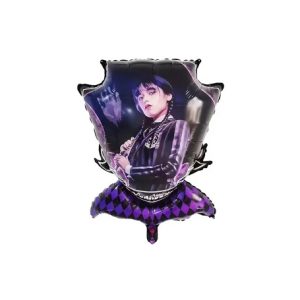 BALON FOLIE PERSONAJ WEDNESDAY ADAMS 79x54 CM