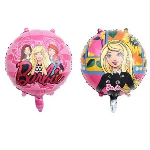 BALON FOLIE ROTUND BARBIE 45 CM