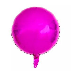 BALON FOLIE ROTUND ROZ FUCSIA 45 CM