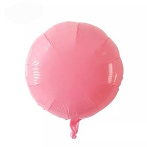 BALON FOLIE ROTUND ROZ MACARONS 45 CM
