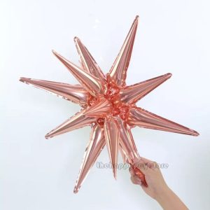 BALON FOLIE STEA 3D ROSE GOLD - 45 CM