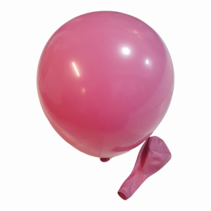 BALON JUMBO 50 CM -PINK VINTAGE RETRO