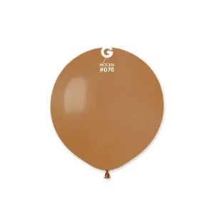 BALON LATEX JUMBO MOCHA COD 076 - 50 CM