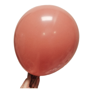BALON LATEX JUMBO ROSE GOLD 50 CM