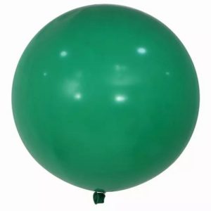 BALON LATEX JUMBO VERDE INCHIS 50 CM
