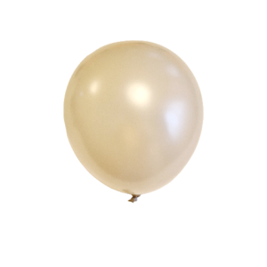BALON LATEX SAND WHITE METALIZAT