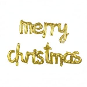 BANNER BALOANE MERRY CHRISTMAS AURIU