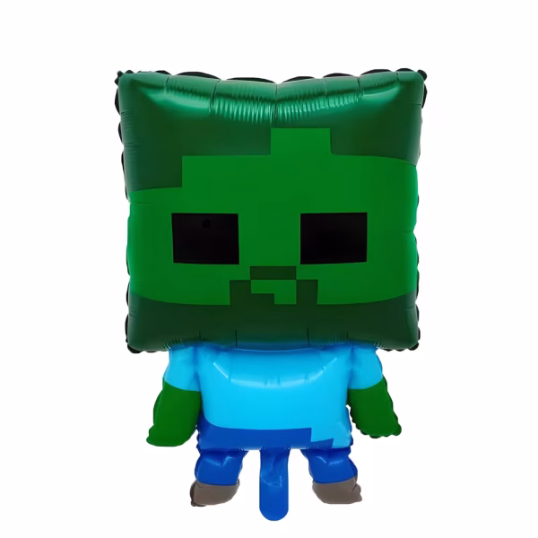 Balon Folie Minecraft Zombie Personaj 66 CM