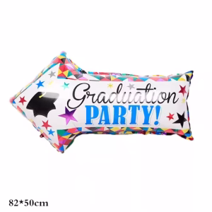 Balon Folie Sageata Absolvire Graduation Party