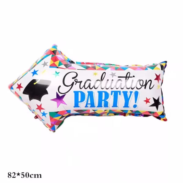 Balon Folie Sageata Absolvire Graduation Party