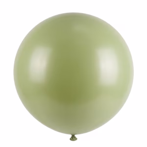 Balon Latex Jumbo Verde Bean Dusty (Sage Green