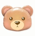 Balon folie cap de urs 45 cm