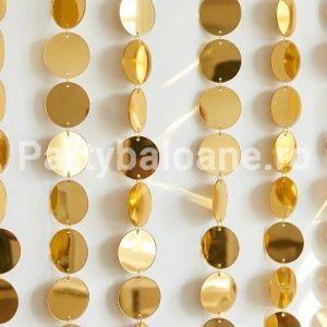 Banner cu Cerculete Auriu