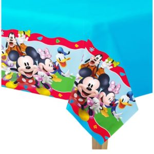 FATA DE MASA PARTY - MICKEY SI PRIETENII 180x120 CM