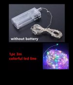 INSTALATIE MULTICOLORATA LED CU BATERII - imagine 3