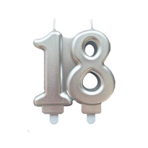 LUMANARE 18 - ARGINTIU
