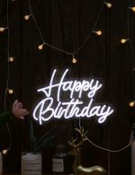 NEON HAPPY BIRTHDAY 34x24 CM