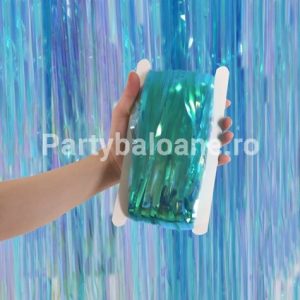 PERDEA DECORATIVA PARTY FOLIE BLEU COD 8069