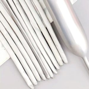SET 10 BALOANE MODELAJ ARGIN TIU CHROME 140 CM