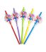 Set Paie Kpop Demon Hunters – Decor Petrecere Tematică 10Bucset 10 Paie De Baut Scurte Cu Ornament Tematic Kpop Demon Hunters Pentru Petrecere